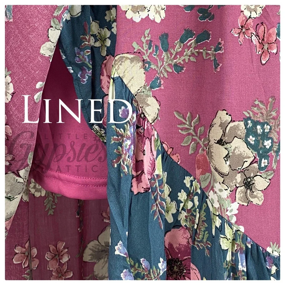 Entro Frolic in the Flowers Midi Dress - Picture 8 of 10